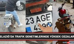 Elazığ’da Trafik Denetimlerinde Yüksek Cezalar