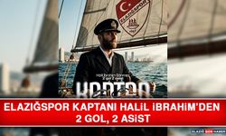 Elazığspor Kaptanı Halil İbrahim’den 2 Gol, 2 Asist