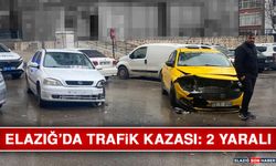 Elazığ’da Trafik Kazası: 2 Yaralı
