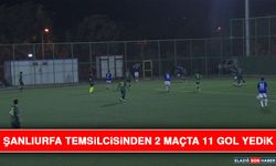 Şanlıurfa Temsilcisinden 2 Maçta 11 Gol Yedik