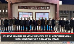 Elâzığ Mimarlar ve Mühendisler Platformu’ndan 5 Bin Öğrenciyle Ramazan İftarı