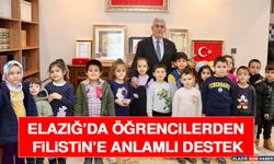 Elazığ’da Öğrencilerden Filistin’e Anlamlı Destek