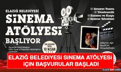 Elazığ Belediyesi Sinema Atölyesi İçin Başvurular Başladı