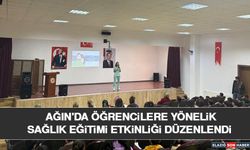 Ağın'da Öğrencilere Yönelik Sağlık Eğitimi Etkinliği Düzenlendi