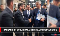 Başkan Gök Sağlık Bakanı’na İki Ayrı Dosya Sundu