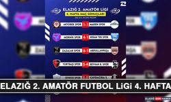 Elazığ 2. Amatör Futbol Ligi 4. Hafta