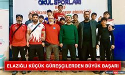 Elazığlı Küçük Güreşçilerden Büyük Başarı
