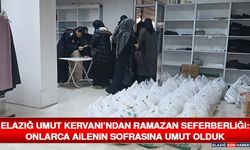 Elazığ Umut Kervanı’ndan Ramazan Seferberliği: Onlarca Ailenin Sofrasına Umut Olduk