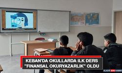 Keban'da Okullarda İlk Ders "Finansal Okuryazarlık" Oldu