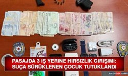 Pasajda 3 İş Yerine Hırsızlık Girişimi: Suça Sürüklenen Çocuk Tutuklandı