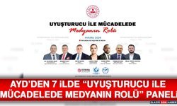 AYD’den 7 İlde “Uyuşturucu ile Mücadelede Medyanın Rolü” Paneli