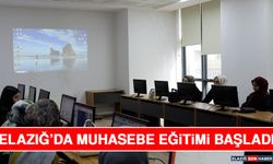 Elazığ’da Muhasebe Eğitimi Başladı