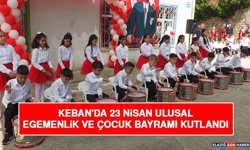 Keban'da 23 Nisan Ulusal Egemenlik ve Çocuk Bayramı Kutlandı