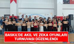 Baskil'de Akıl ve Zeka Oyunları Turnuvası Düzenlendi