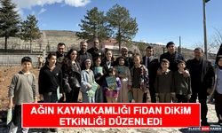 Ağın Kaymakamlığı Fidan Dikim Etkinliği Düzenledi