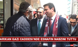 Arıkan Gazi Caddesi’nde Esnafın Nabzını Tuttu