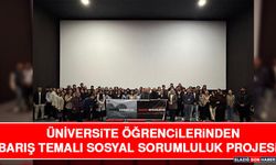 Üniversite Öğrencilerinden Barış Temalı Sosyal Sorumluluk Projesi