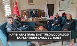 Kayısı Araştırma Enstitüsü Müdürlüğü Ekiplerinden Baskil'e Ziyaret