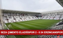 Seza Çimento Elazığspor 2 - 0 24 Erzincanspor
