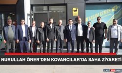 Nurullah Öner’den Kovancılar’da Saha Ziyareti