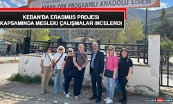 Keban'da Erasmus Projesi Kapsamında Mesleki Çalışmalar İncelendi