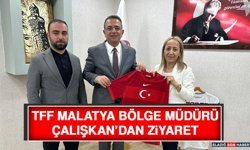 TFF Malatya Bölge Müdürü Çalışkan’dan Ziyaret