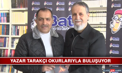 Yazar Tarakçı Okurlarıyla Buluşuyor