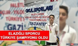 Elazığlı Sporcu Türkiye Şampiyonu Oldu