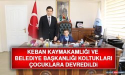 Keban Kaymakamlığı ve Belediye Başkanlığı Koltukları Çocuklara Devredildi
