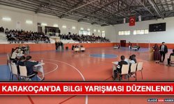 Karakoçan'da Bilgi Yarışması Düzenlendi