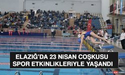 Elazığ’da 23 Nisan Coşkusu Spor Etkinlikleriyle Yaşandı