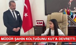 Müdür Şahin Koltuğunu Kut’a Devretti