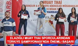 Elazığlı Muay Thai Sporcularından Türkiye Şampiyonası’nda Önemli Başarı