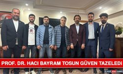 Prof. Dr. Hacı bayram tosun güven tazeledi