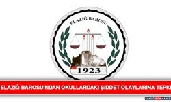 Elazığ Barosu’ndan Okullardaki Şiddet Olaylarına Tepki