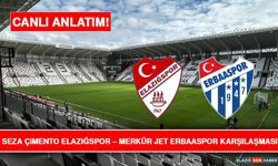 Seza Çimento Elazığspor – Merkür Jet Erbaaspor Karşılaşması