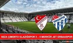 Seza Çimento Elazığspor 3 – 0 Merkür Jet Erbaaspor