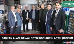 Başkan Alan: Sanayi Sitesi Sorununu Artık Çözelim