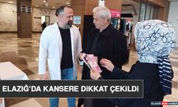 Elazığ’da Kansere Dikkat Çekildi