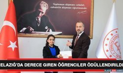 Elazığ’da Derece Giren Öğrenciler Ödüllendirildi
