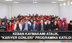 Keban Kaymakamı Atalık, "Kariyer Günleri" Programına Katıldı