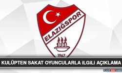 Kulüpten Sakat Oyuncularla İlgili Açıklama