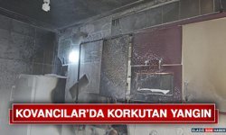 Kovancılar’da Korkutan Yangın