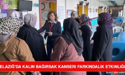 Elazığ'da Kalın Bağırsak Kanseri Farkındalık Etkinliği