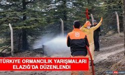 Türkiye Ormancılık Yarışmaları Elazığ’da Düzenlendi