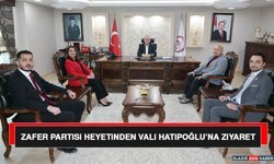 Zafer Partisi Heyetinden Vali Hatipoğlu’na Ziyaret