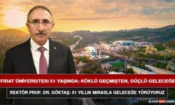 Fırat Üniversitesi 51 Yaşında: Köklü Geçmişten, Güçlü Geleceğe