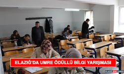 Elazığ’da Umre Ödüllü Bilgi Yarışması