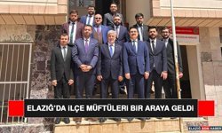 Elazığ’da İlçe Müftüleri Bir Araya Geldi