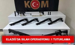 Elazığ’da Silah Operasyonu: 1 Tutuklama